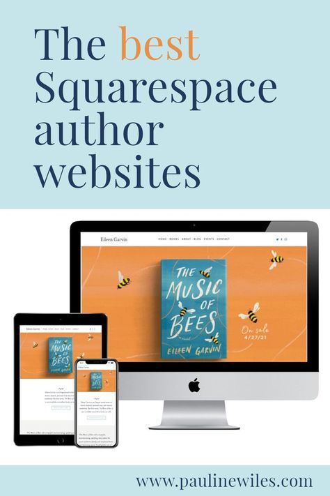 author website built with Squarespace Writer Website, Author Website Ideas, Book Website Design, Author Website Design Inspiration, Writers Website Design, Author Website Design, Writer Blog Design, Writer Website Design Inspiration, Websites For Authors