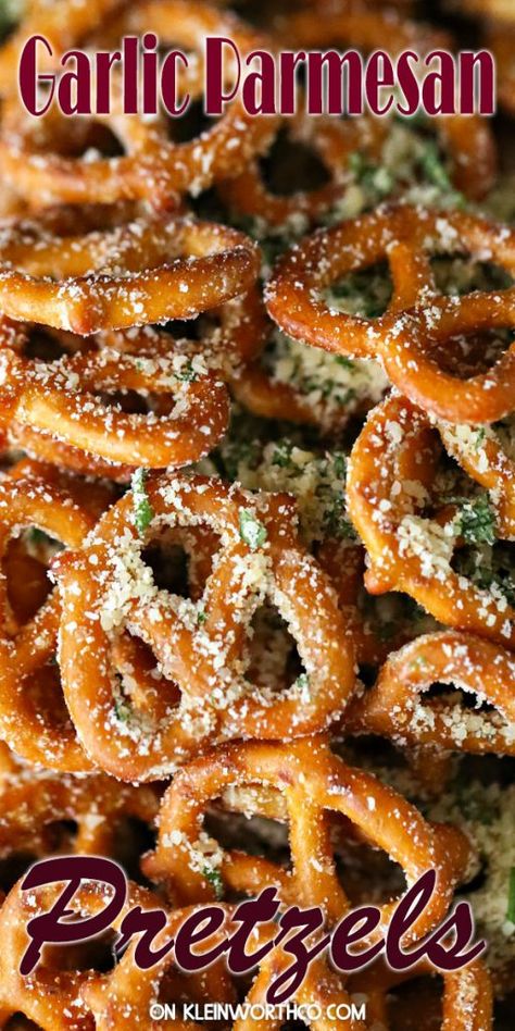 Eggless Appetizers, Healthy Easy To Make Snacks, Parmesan Pretzels, Cheap Snacks, Spicy Crackers, Seasoned Pretzels, Baked Pretzels, Pretzel Snacks, Cheap Food