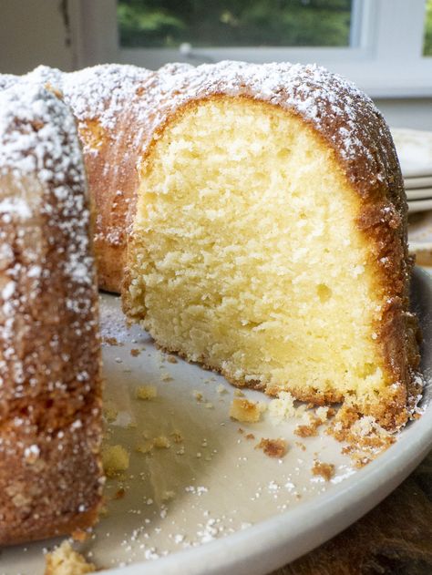 Ritz Carlton's Famous 1920s Lemon Pound Cake?utm_source=12tomatoes Ritz Carlton Lemon Pound Cake, Best Pound Cake Recipe, Lemon Pound Cake Recipe, Baking School, Lemon Dessert Recipes, Lemon Pound Cake, Delicious Cake Recipes, Coffee Cake Recipes, Bundt Cakes Recipes