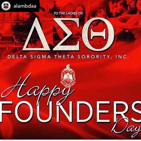 Posted @withrepost  @alambdaa Happy founders days to the devastating Divas of Delta Sigma Theta sorority inc.  #ΔΣΘ #1913 #dst1913 Founders Day Delta Sigma Theta, Happy Founders Day, Delta Sigma Theta Gifts, Delta Girl, Divine 9, Theta Sorority, Divine Nine, Sorority Rush, College Sorority