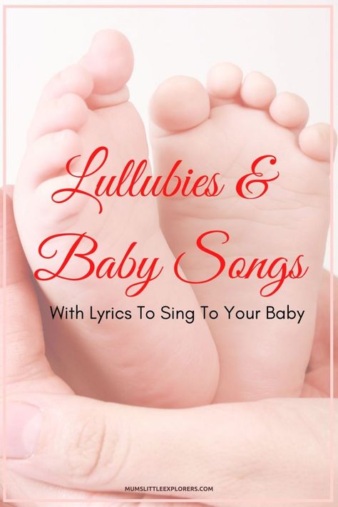 Infant Songs To Sing, Lullabies To Sing To Baby, Songs To Sing To Baby, Songs For Infants, Baby Lullaby Lyrics, Baby Songs Lyrics, Lullaby Lyrics, Bedtime Songs, Planning For Baby