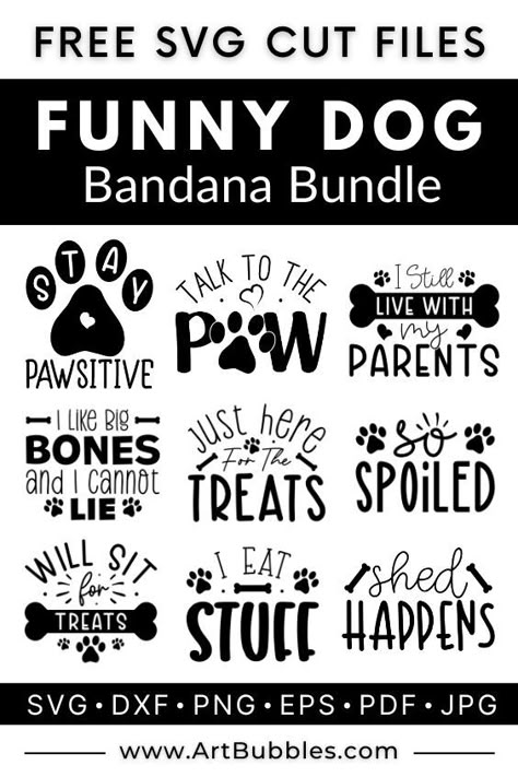 Dog Bandana Sayings Svg, Dog Bandana Svg Free, Dog Bandana Sayings Funny, Dog Bandana Cricut Ideas, Dog Quotes Funny Hilarious, Funny Dog Bandana Sayings, Dog Humor Hilarious, Cricut Dog Projects, Dog Bandana Sayings