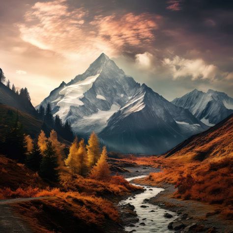 Fall Mountains, Mountainous Landscape, Mountain Lover, Breathtaking Beauty, In A World, Beauty, Quick Saves, Art