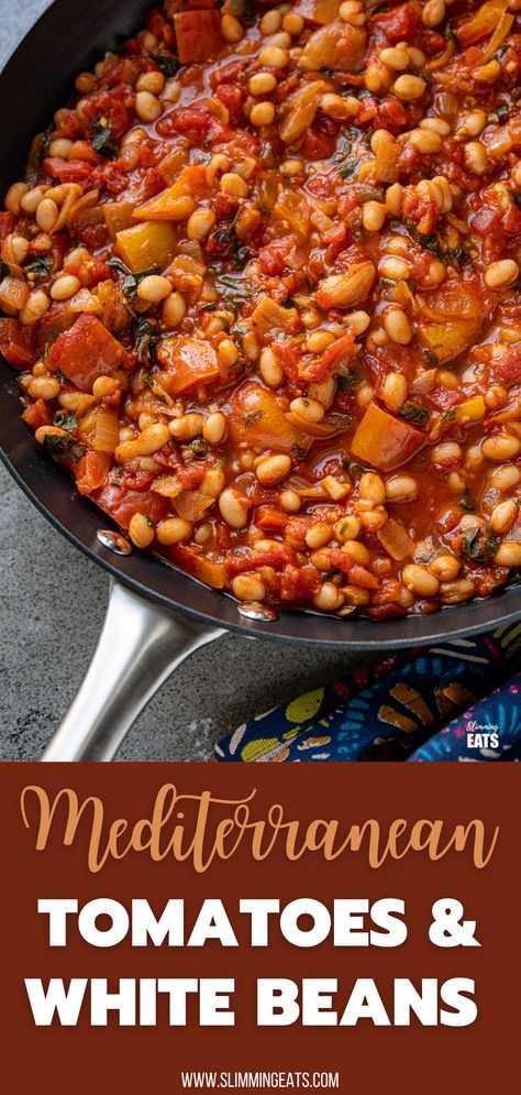 Beans Recipe Healthy, Cholesterol Meals, Mediterranean Diet Food List, Mediterranean Recipes Healthy, White Bean Recipes, Mediterranean Foods, Mediterranean Diet Recipes Dinners, Healthy Beans, Beans Recipes