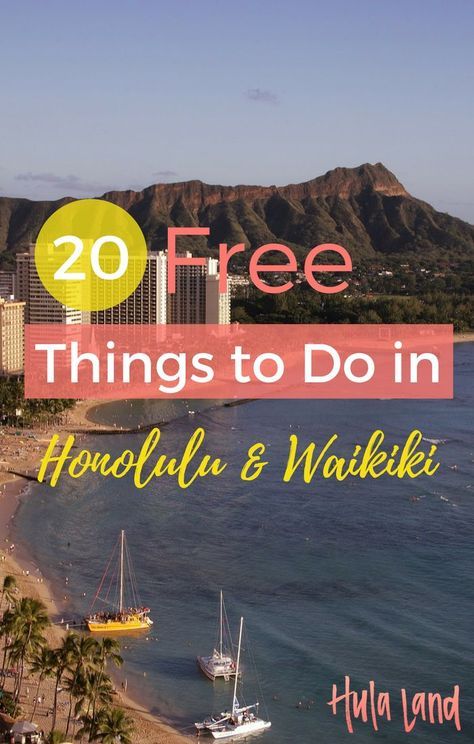 FacebookTwitterPinterestStumbleUpon Hawaii can be an expensive vacation, but if you’re staying on Waikiki, there are plenty of things to do for free. Here are 20 things to do in Waikiki & Honolulu for free: 1.Kuhio Beach: Nothing beats a day at the beach! And they won’t charge you a dime to lay out your towel … Honolulu Hawaii Vacation, Things To Do In Waikiki, Things To Do In Honolulu, Honolulu Vacation, Dopey Challenge, Things To Do For Free, Hawaii Activities, Oahu Vacation, Oahu Travel