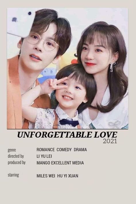 Poster Polaroid, Unforgettable Love, Polaroid Poster, Minimalist Poster, Drama, China