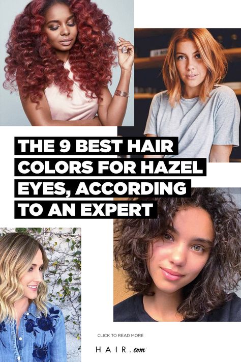 Hair Colors That Make Hazel Eyes Pop, Hazel Eyes And Hair Color, Blue Hair Hazel Eyes, Best Brunette Hair Color For Hazel Eyes, Cooper Hair Hazel Eyes, Hair Colors That Make Green Eyes Pop, Brown Hazel Eyes Hair Color, Dark Blonde Hair Hazel Eyes, Hair Color For Amber Eyes