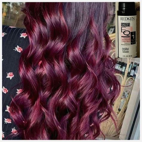 * 10% Off 4+ Listings. Plus, Free Shipping When You Bundle Any 6+ Listings * ~Redken Shades Eq Gloss (Toner) Color: 05rv Sangria Type: Demi-Permanent Standard Size: 2 Fl.Oz New ~ Authentic ~ Description Redken Shades Eq Isn’t Your Run-Of-The-Mill Hair Gloss. In Fact, It’s The Haircolor That Thinks It’s A Conditioner And Delivers Fast, Professional Color Results. After A Gloss Service, You'll Leave The Salon With Healthier Looking And Feeling Hair With Beautiful Shine. ~ Benefits The Formula Is I Burgundy Hair Formula, Light Burgundy Hair, Lady Tips, Redken Color Gels, Wine Hair Color, Mahogany Hair, Redken Hair Color, Color Formulas, Short Red Hair