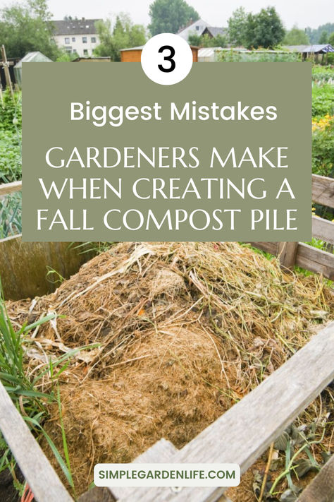 a compost pile next to a garden. Building A Compost Pile, In Ground Composting, How To Start A Compost Pile, Compost Pile Diy, Compost For Garden, Backyard Compost, Composting Methods, Compost Bin Diy, Seed Starter Kit