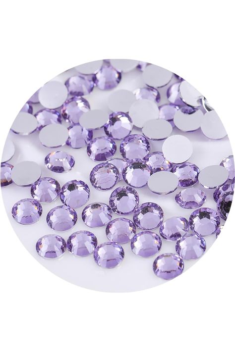 4500 Pcs SS6 2mm Flatback Rhinestones for Nails Art Crafts Glitter Round Gems Crystals DIY Clothes Shoesï¼ˆLight Purple) Nails Minimalist, Diy Clothes And Shoes, Diy Crystals, Ad Art, Gems Crystals, Art Crafts, Nails Art, Light Purple, Fashion Nails