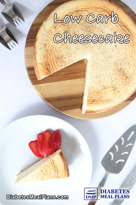 Cheesecake – Low Carb, Sugar Free, Delicious! Atkins Cheesecake Recipe, Dieabitic Cake Recipes, Splenda Cheesecake, 3 Ingredient Low Carb Cheesecake, No Bake Cheesecake Keto Low Carb, Delicious Cheesecake Recipes, Sugar Free Cheesecake, Healthy Recipes For Diabetics, Low Carb Cheesecake