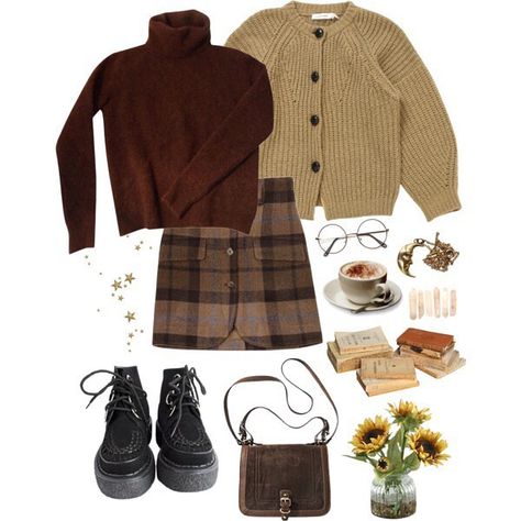 Bookworm Outfit, Dark Academia Aesthetic Outfit, Bookworm Aesthetic, Skateboard Style, Ideas Clothes, Look Retro, Future Outfit, Neue Outfits, Tumblr Outfits