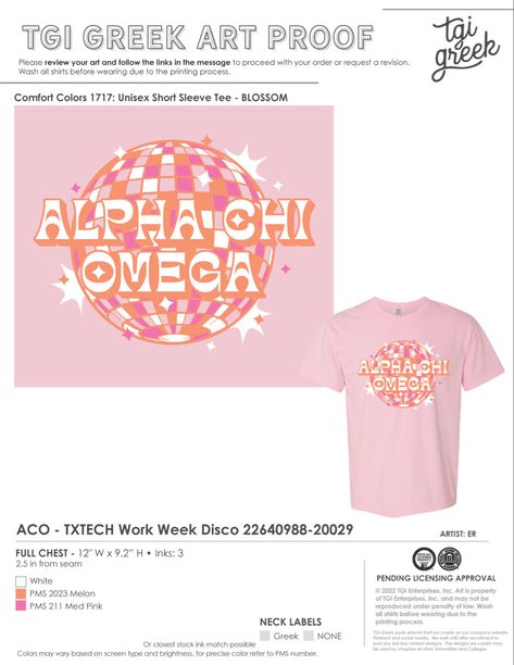 Disco Bid Day Shirt, Disco Ball Sorority Shirt, Disco Sorority Shirt, Disco Sorority Theme, Disco Bid Day, Sorority Tshirt Designs, Sorority Themes, Recruitment Themes, Spring Recruitment