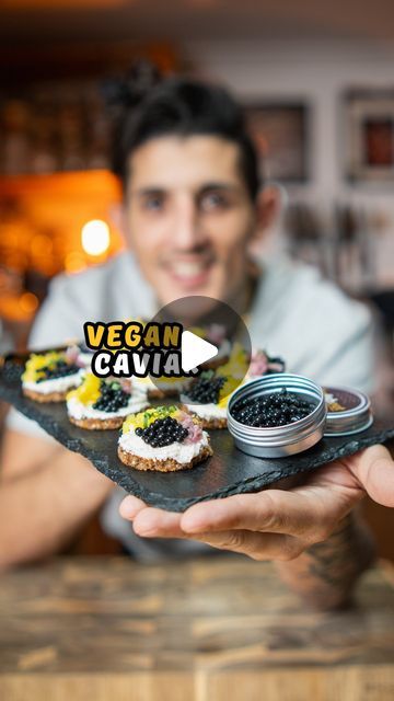 Vegan Caviar Recipe, Tofu Ceviche, Vegetarian Caviar, Raw Vegan Ceviche, Vegan Mac And Cheese Powder, Vegan Shwarama Mushroom, Caviar Recipes, Mushroom Powder, Vegan Vegetarian