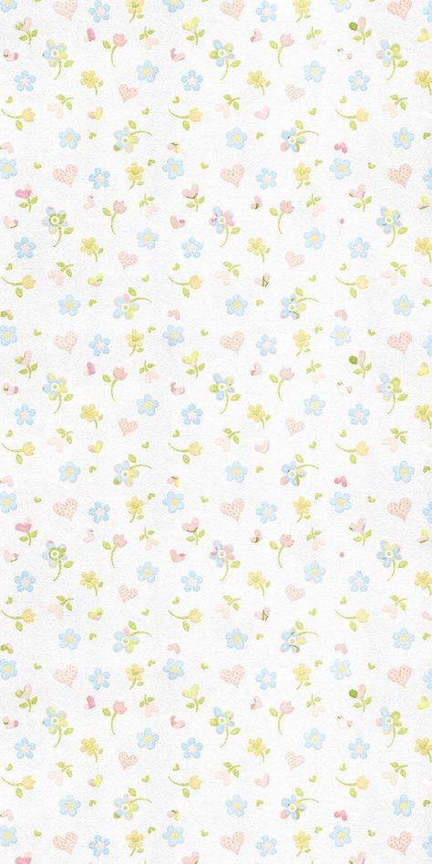 Pastel Blue And Yellow Wallpaper, Cute Flower Wallpaper, Colorful Vibes, Easter Wallpaper, Vintage Flowers Wallpaper, Simple Phone Wallpapers, Whatsapp Wallpaper, Cute Pastel Wallpaper, Cute Flower Wallpapers