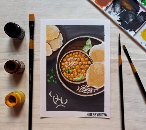 Bengali Food Drawing, Food Artwork Painting, Food Watercolor Painting, Indian Calendar, Campfire Drawing, Chocolate Drawing, Diwali Painting, Color Tutorial, Food Art Painting