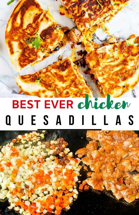 Grilled Chicken On Stove, Grilled Quesadilla, Blackstone Chicken, Mexican Food Recipes Beef, Best Ever Chicken, Griddle Cooking Recipes, Beef Quesadillas, Chicken Quesadilla Recipe, Simple Dinners