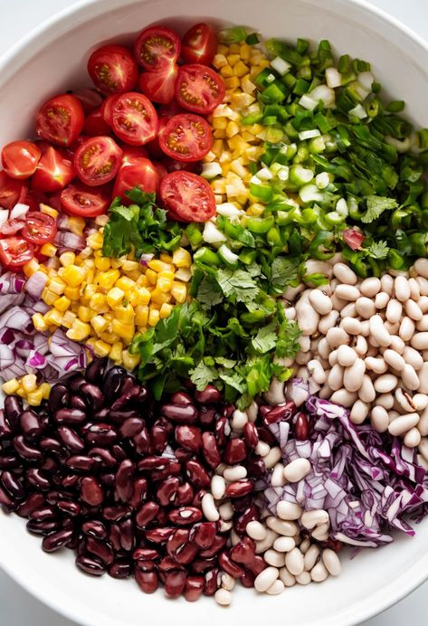 Creating a flavorful Mexican bean salad is a delightful way to embrace vibrant tastes and healthy ingredients in your meals. This colorful dish not only stands out on your table but also packs a nutritious punch that will satisfy both your palate and your body.
Why You Should Make a Mexican Bean Salad
You might wonder why this particular salad is worth your time. Well, here are a few compelling reasons:

 	Nutrient-Rich Ingredients: Beans are loaded with protein, fiber, and essential vitamin Enchilada Dense Bean Salad, 7 Bean Salad Recipe, Dense Bean Salad Recipes, Dense Bean Salad, Mexican Beans Recipe, Bean Salad Dressing, Salmon Tacos Recipe, Corn And Bean Salad, Mexican Bean Salad