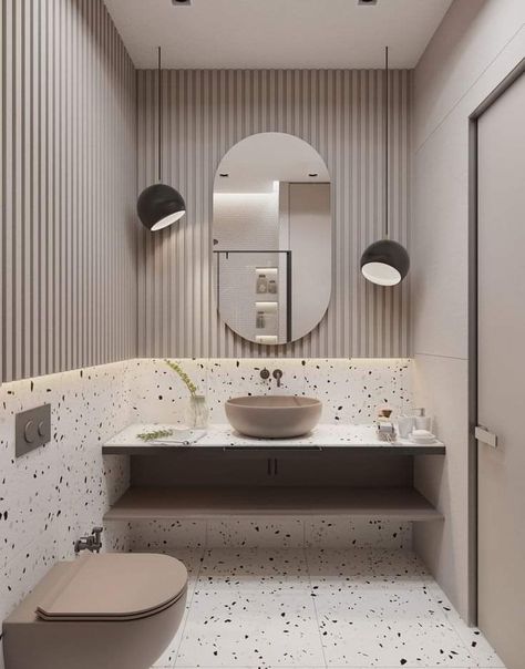 تصميم دورة مياه, Bilik Air, Restroom Design, Bathroom Decor Luxury, Washroom Design, Bathroom Design Decor, Toilet Design, Bathroom Inspiration Decor, Bathroom Design Luxury