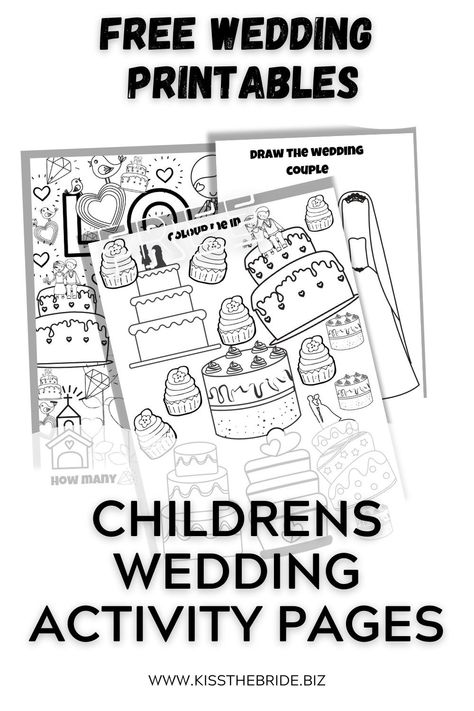 Wedding Activity Ideas For Kids, Activities For Kids At Weddings, Kids Activities Wedding, Wedding Colouring Printables, Free Wedding Coloring Pages, Wedding Coloring Sheets Free Printable, Wedding Coloring Pages Free Printable, Free Printable Wedding Coloring Pages, Wedding Activities For Kids