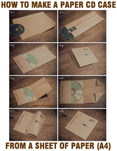 Custom Cd Covers, Cd Case Crafts, Cd Cover Template, Custom Cd, Cd Idea, Origami Shapes, Cd Diy, Cd Cover Art, Cd Holder