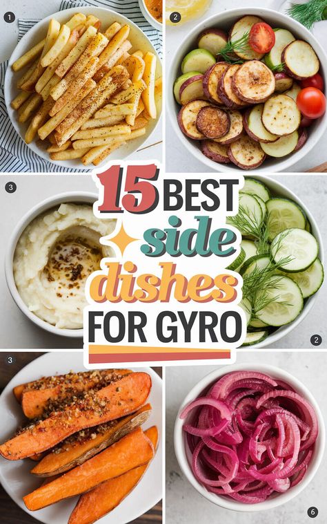 Make your gyro meal a hit with these delicious and easy-to-make side dishes! 🌟🍲 #foodieapproved Gyros Side Dish, Gyro Meatloaf, Meatball Pizza Recipes, Gyro Seasoning, Meatball Skewers, Meatball Casserole Recipe, Meatball Soup Recipes, Meatball Pizza, Meatball Casserole