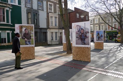 Royal Borough of Kensington and Chelsea - Like Riding A Bike outdoor exhibition