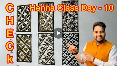 Henna Classes Day - 10  Mehndi Class Day - 10 | By Raj Mehandi DesignerFacebook Basic Mehndi Class Day 1, Mehndi Class Day 1, Henna Classes, Basic Mehndi, Basic Mehndi Designs, Book Art Diy, Mehndi Designs, Art Diy, Henna