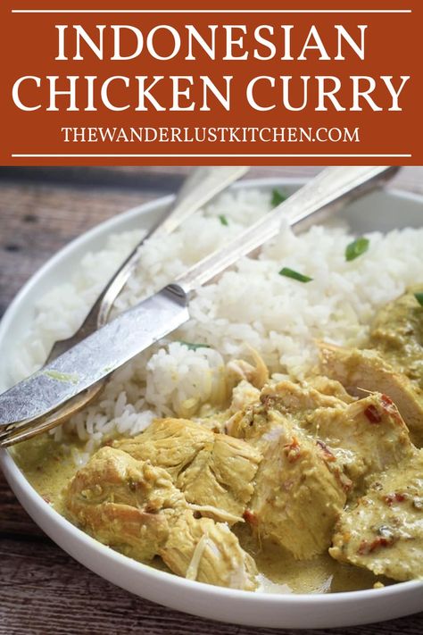 Unleash the flavors of Indonesia in your kitchen with this Indonesian Chicken Curry recipe. This recipe brings a touch of the exotic to your dinner table, perfect for those eager to explore new cuisines. Indonesian Chicken Curry, Bali Food Recipe, Indonesian Curry, Indonesian Chicken, Group Recipes, Indonesian Recipes, Bali Food, Chicken Curry Recipe, Budget Cooking