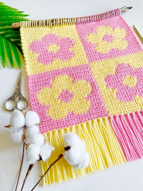 Pixel crochet pattern