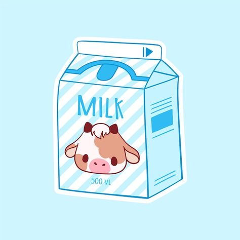 Milk Drawing, Bug Juice, Milk Art, Paper Duck, Food Cartoon, Baby Shower Crafts, Vector Food, Food Baby, Toca Life