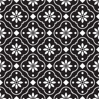 Geometric Patterns Drawing, Mandala Elements, Geometric Black And White, Saree Painting Designs, African Pattern Design, Textile Prints Design, Textile Pattern Design, Flower Stencil, Black And White Background