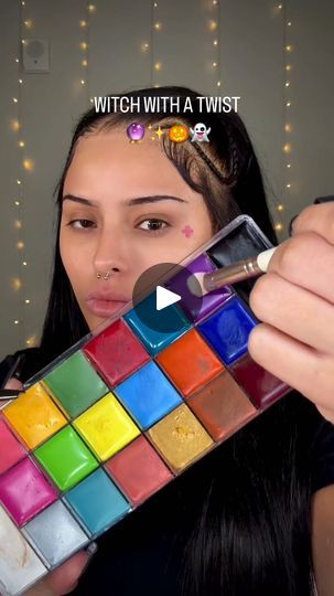 169K views · 22K reactions | Witch with a twist 🔮
I know you weren’t ready for the end..Easy but still scary!! Let the halloween videos begin ✨ 
( without the contacts its giving that witch💅🏻)

#explorepage #halloweenmakeup #witchaesthetic #witchmakeup | Easy Witch Makeup, Kids Witch Makeup, Scary Witch Makeup, Halloween Videos, Scary Witch, W.i.t.c.h Aesthetic, Witch Makeup, Halloween Eye Makeup, Halloween Gif