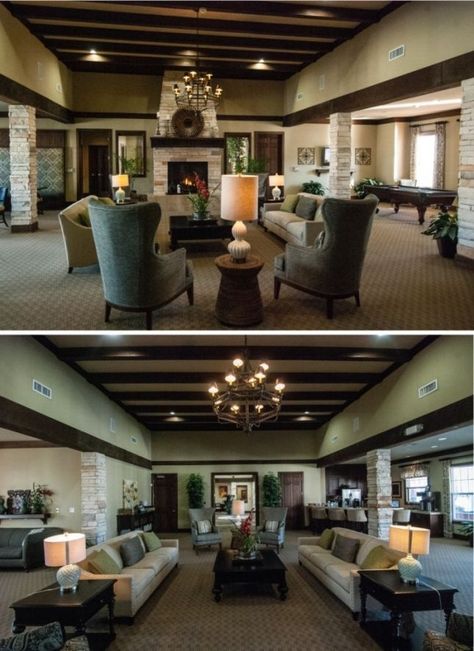 golf course clubhouse interior design - Google Search Clubhouse Interior Design, Clubhouse Interior, Golf Course Clubhouse, Country Club Design, Clubhouse Design, Golf Clubhouse, Golf Net, Interior Design Courses, Interior Design School