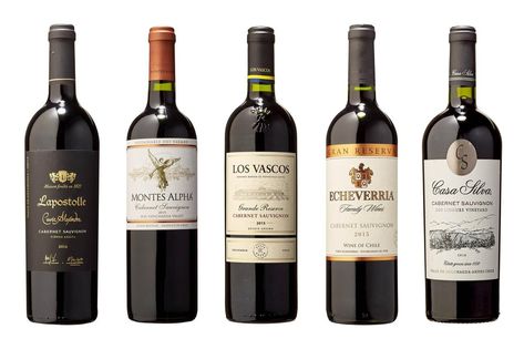 Chilean cabernets Chilean Wine, What A Shame, Chilean Recipes, Wine Drinkers, Cabernet Sauvignon, Red Wine, Alcoholic Drinks, Grapes, Wine Bottle