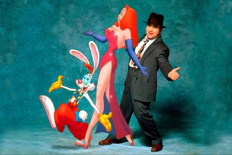 Roger, Jessica, and Eddie Valiant from “Who Framed Roger Rabbit” Eddie Valiant, Jessica And Roger Rabbit, Disney Female Characters, Who Framed Roger Rabbit, All About Rabbits, Rabbit Wallpaper, Disney Cartoon Characters, Roger Rabbit, Cartoon Tv Shows