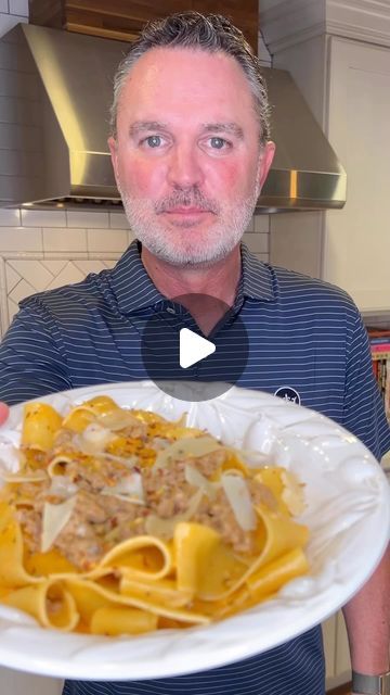 Chance Cozby - 3PiecesofPecan on Instagram: "Found a new recipe this weekend from @simple.home.edit …. Creamy Sausage Pasta is perfect quick family meal.  Give her a follow, food content is very good! Enjoy  Recipe -16oz Pasta -2 T Olive Oil -1 lb Mild Italian Sausage -2 Cloves Garlic, minced -2 T Tomato Paste -1/2 C White Wine -1 C Chicken Stock -1 T Italian Seasoning -Few shakes of Red Pepper Flakes -1 C Heavy Cream -1 C Parmesan Cheese -S&P to Taste  **Medium Heat, add Olive Oil and brown Sausage with red pepper flakes and Italian seasoning **Make room in middle and add Garlic, pretty quick here, less than 1 minute **Add Tomato Paste and cook with garlic for a few minutes **Good time to boil water and cook pasta **Add White Wine and deglaze for a few minutes and let it cook down **Add C Costco Italian Sausage Pasta Recipe, Italian Food Recipes Authentic, Pasta With Italian Sausage, Pasta With Sausage, Mild Italian Sausage Recipes, Italian Sausage Pasta Sauce, Rigatoni Pasta Recipes, Sausage Pasta Sauce, Creamy Sausage Pasta