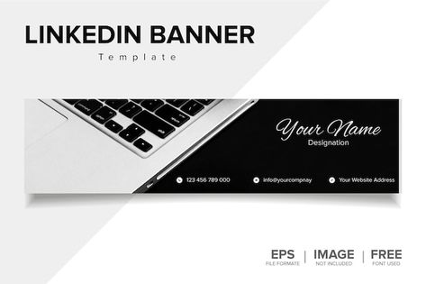 Linkedin Cover Photo, Linkedin Cover, Cover Photo Design, Linkedin Banner, Presentation Skills, Album Design, Photo Design, Cover Photo, Banner Template