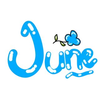 June Clipart, Name Of Months, June Month, Png Hd, Leaf Decor, Love Is Free, Months In A Year, Free Psd, Transparent Png