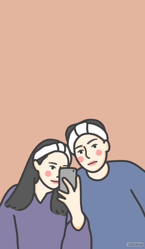 Walpapers Cute, Profile Wallpaper, Selfie Mirror, Cute Couple Drawings, Funny Phone Wallpaper, Cute Couple Wallpaper, Cartoons Love, Cartoon Wallpaper Iphone, Animated Love Images