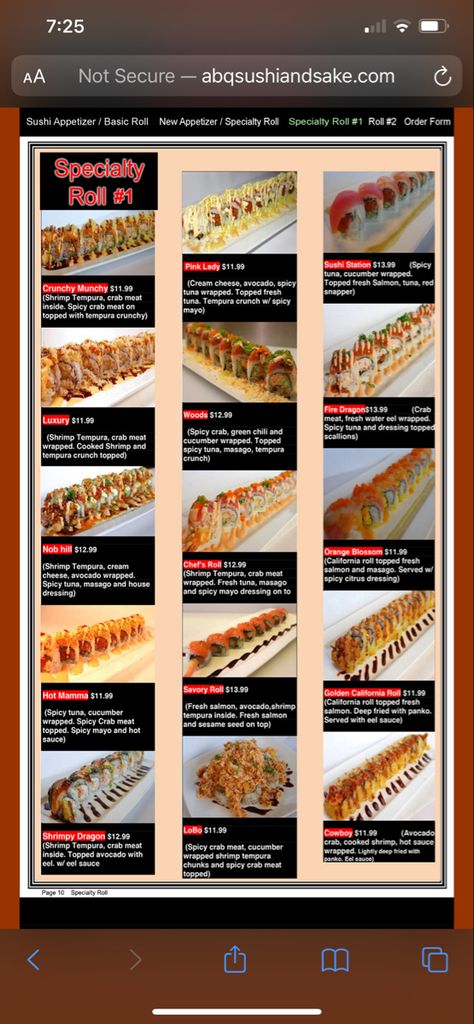 Spicy Crab Sushi Roll, Types Of Sushi Rolls, Crab Sushi, Sushi Roll Recipes, Avocado Wrap, Spicy Crab, Sushi At Home, Types Of Sushi, Shrimp Tempura