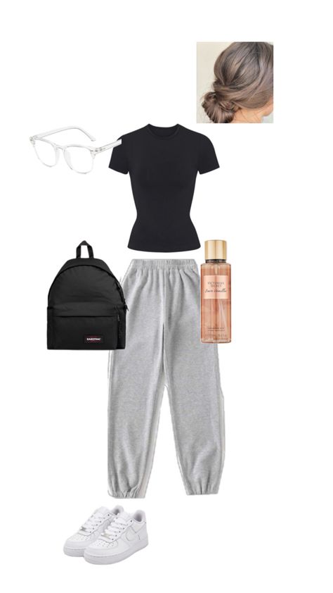 Basic Girl Outfit, Outfit School, Zara Drip, Outfit Zara, Outfit Inspo Casual, Cute Lazy Day Outfits, Lazy Outfits, Cute Outfits For School, School Looks