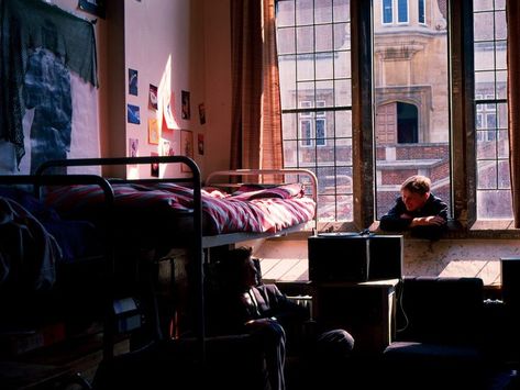 Boarding School Dorm, Boarding School Aesthetic, Westminster School, Winchester College, School Dorm, The Wombats, College Aesthetic, Breaking In, School Yard