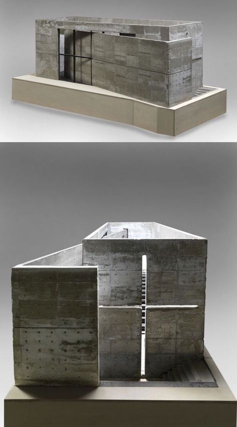 Church Of Light, Conceptual Model Architecture, Concrete Architecture, Conceptual Architecture, Tadao Ando, Arch Model, Architecture Design Drawing, Sacred Architecture, Architecture Model Making