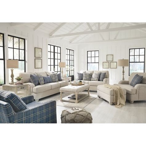 You'll love the Configurable Living Room Set at Wayfair - Great Deals on all Furniture products with Free Shipping on most stuff, even the big stuff. White Living Room Set, Queen Sofa Sleeper, Furnitur Ruang Keluarga, 3 Piece Living Room Set, Sofa And Loveseat Set, Retro Office, Salon Suites, Set Sofa, Lounge Suites