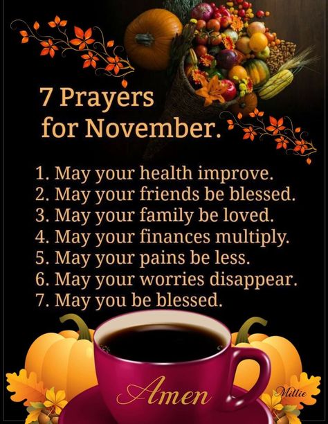 New Month November Blessings Prayer, November 1st Blessings, November New Month Wishes, Happy New Month Of November, Happy New Month November Prayer, November Messages, Happy November Images, New Month November Blessings, November Wishes