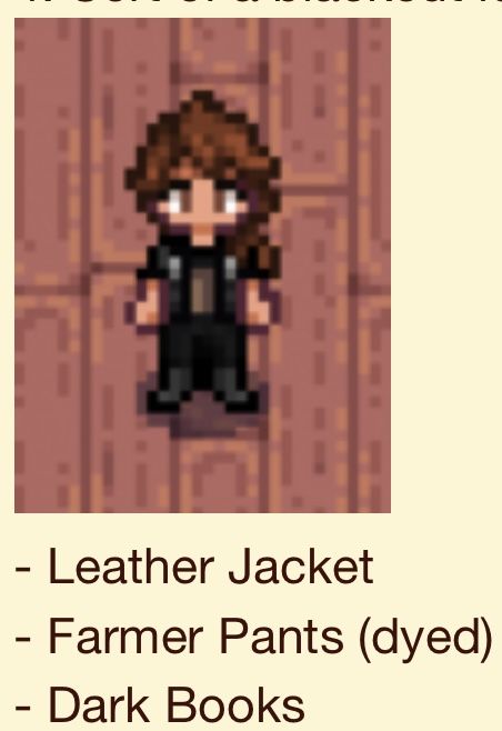 stardew valley outfit ideas Stardew Outfits, Stardew Valley Outfits, Stardew Valley Outfit Ideas, Stardew Valley Farms, Stardew Valley Layout, Stardew Valley Tips, Gamer Boy, Pixel Art Design, Stardew Valley