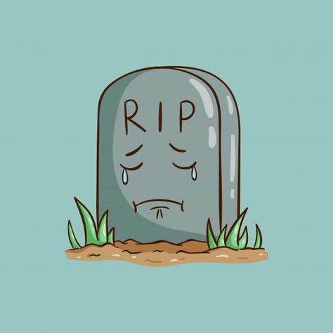 Rip Illustration, Tombstone Illustration, Cute Tombstone, Rip Cartoon, English Communication Skills, English Communication, Expression Face, Abstract Graphic Art, Gif Background