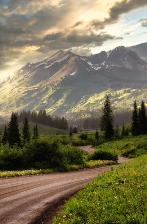 Best Colorado Photography | Going to places the pavement ends… happy weekend, friends Crested Butte Colorado, Colorado Photography, Moving To Colorado, Long Way Home, Beautiful Roads, Outdoor Stairs, Crested Butte, Scenic Byway, Camping Art