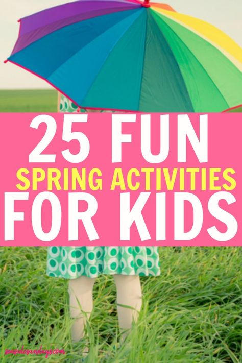 Spring activities for kids!This is a great Spring bucket list for kids! Lots of frugal ideas for activities for families and young children! Easter egg hunts, maple sugar shack, planning flowers and playing outside. Spring Kids Activities, Spring Activities For Kids, Spring Bucket List, Natures Bounty, Night Activities, Fine Motor Activities For Kids, Preschool Activities Toddler, Sugar Shack, Activities For Boys